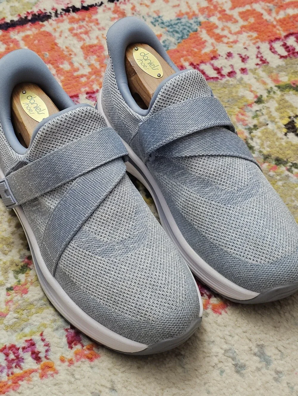 Orthofeet Women’s Size 8 X-Wide EE Hands Free Naya Blue Walking Shoes 80052